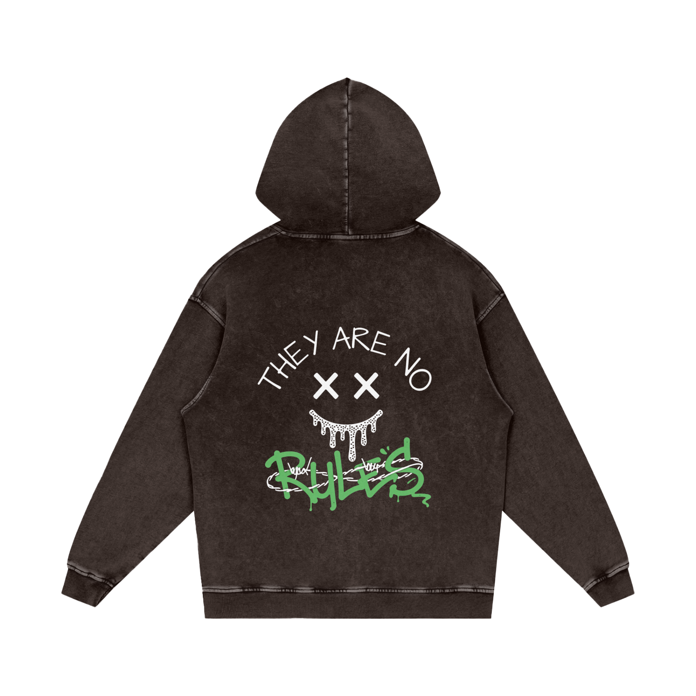 No Rules Graphic Hoodie