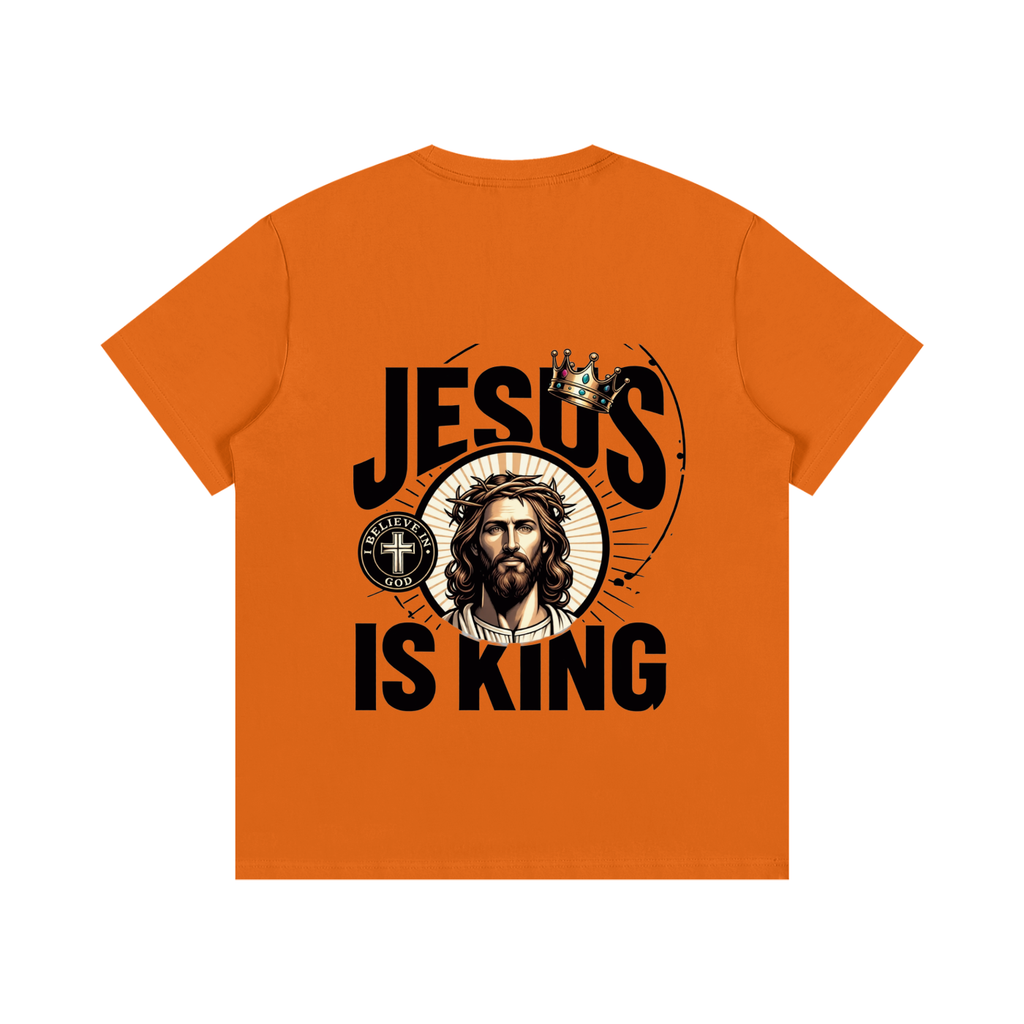 Jesus Is King Cotton Tee