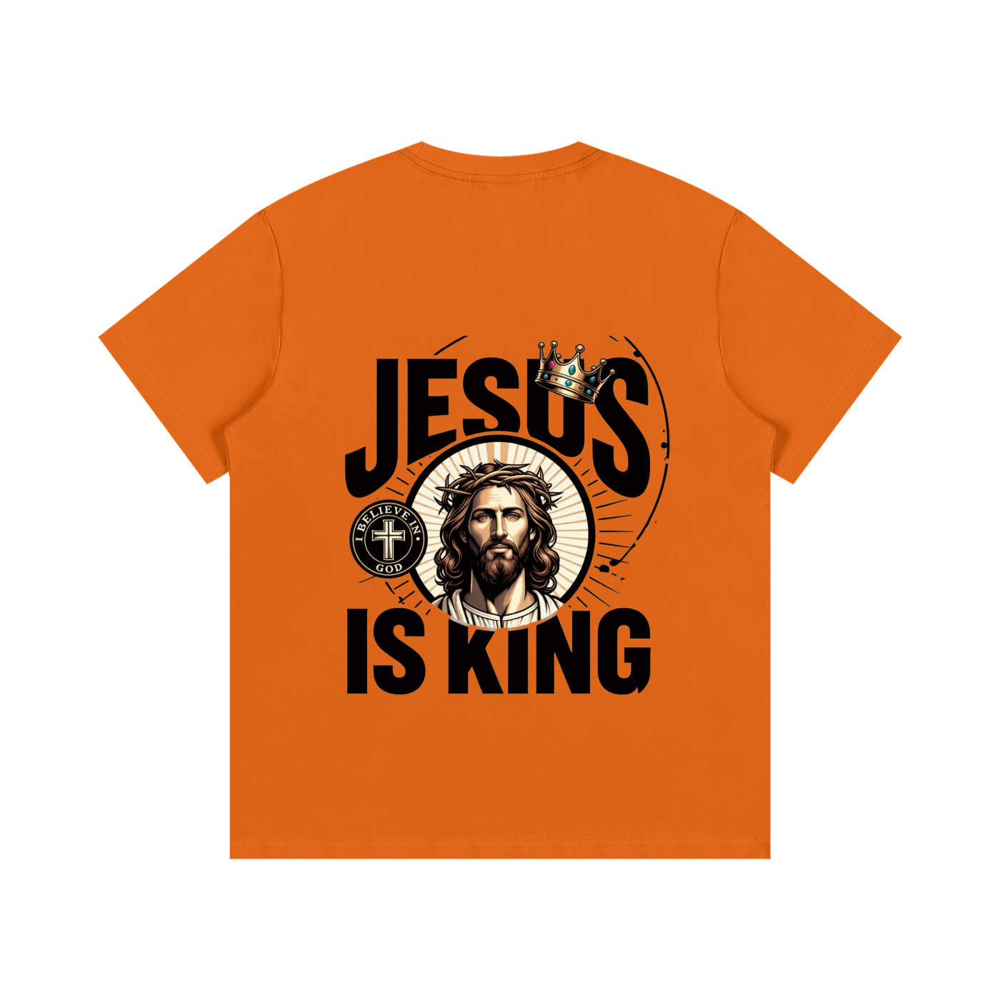 Jesus Is King Cotton Tee