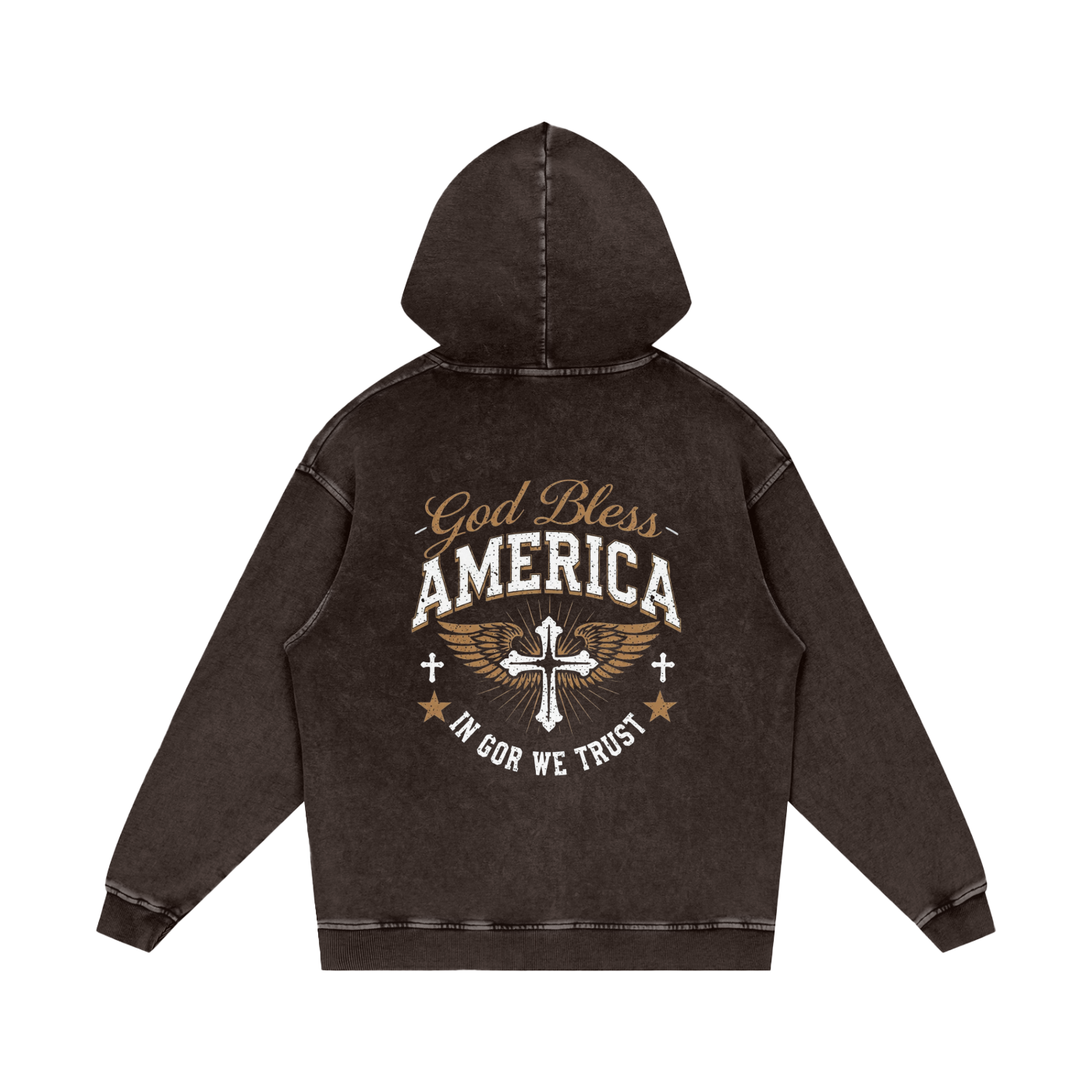 God Bless America Graphic Hoodie