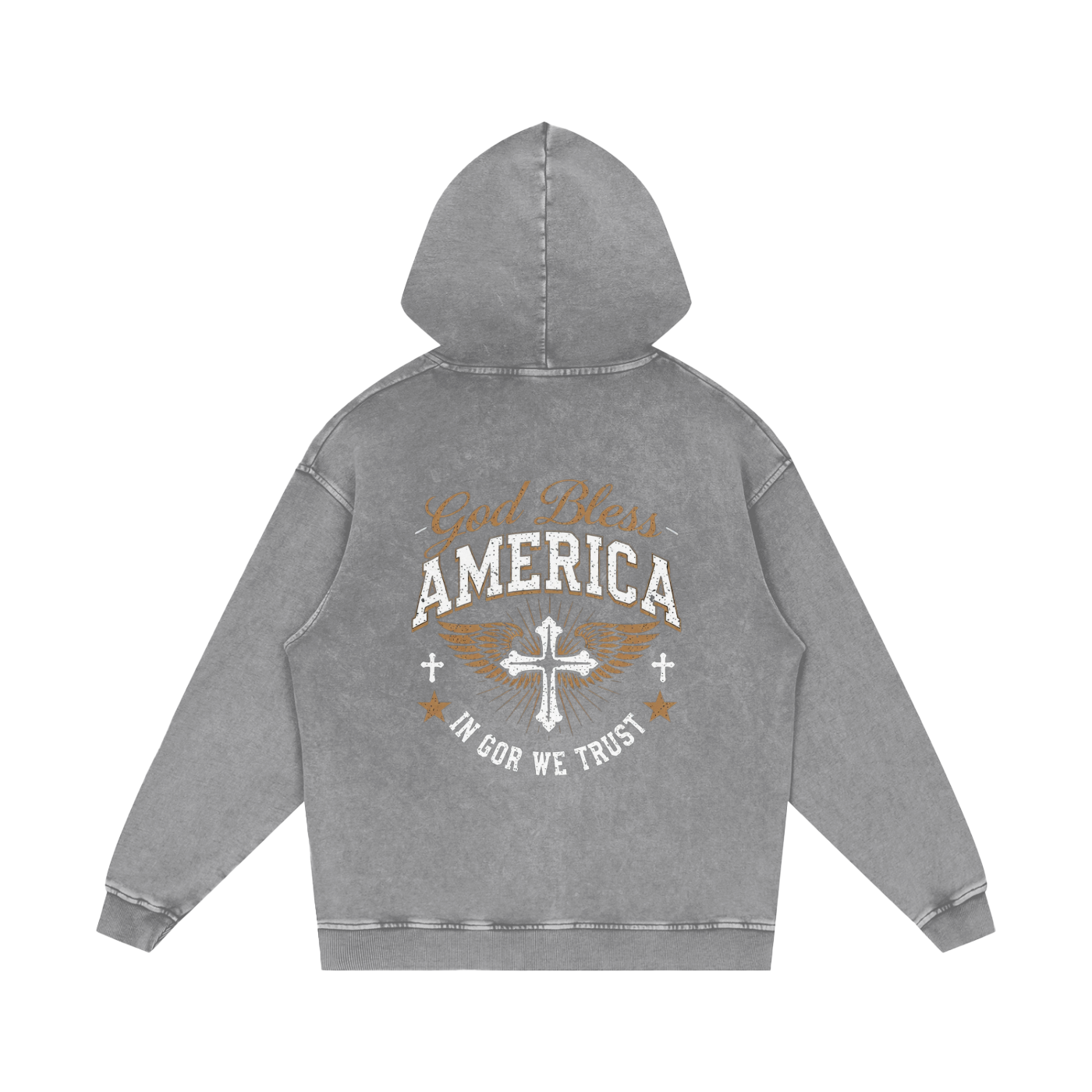 God Bless America Graphic Hoodie