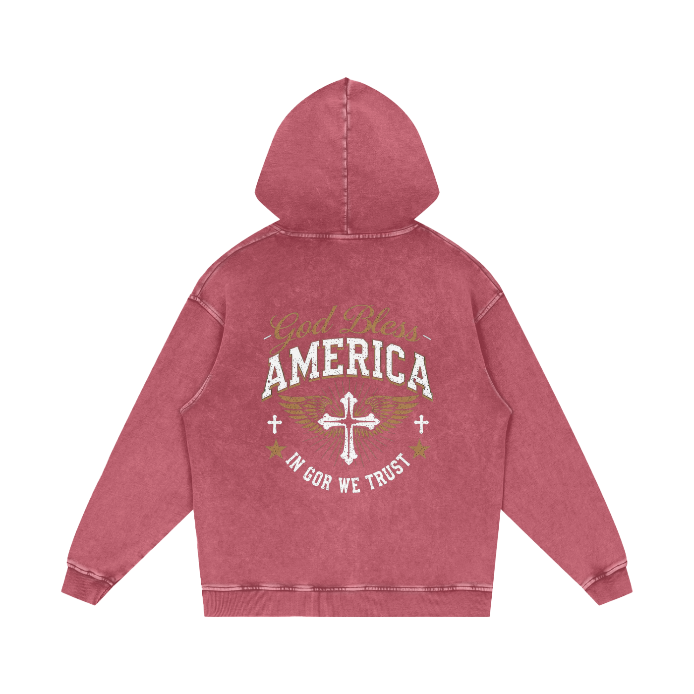 God Bless America Graphic Hoodie