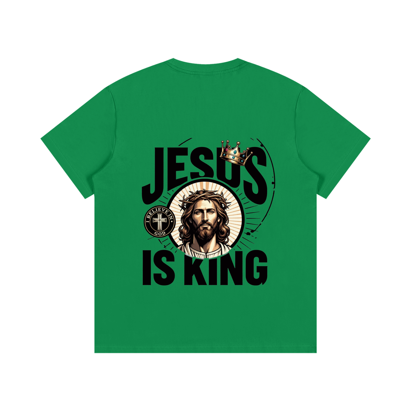 Jesus Is King Cotton Tee