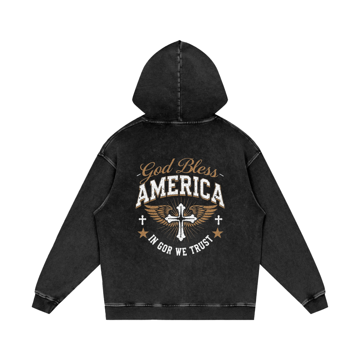 God Bless America Graphic Hoodie