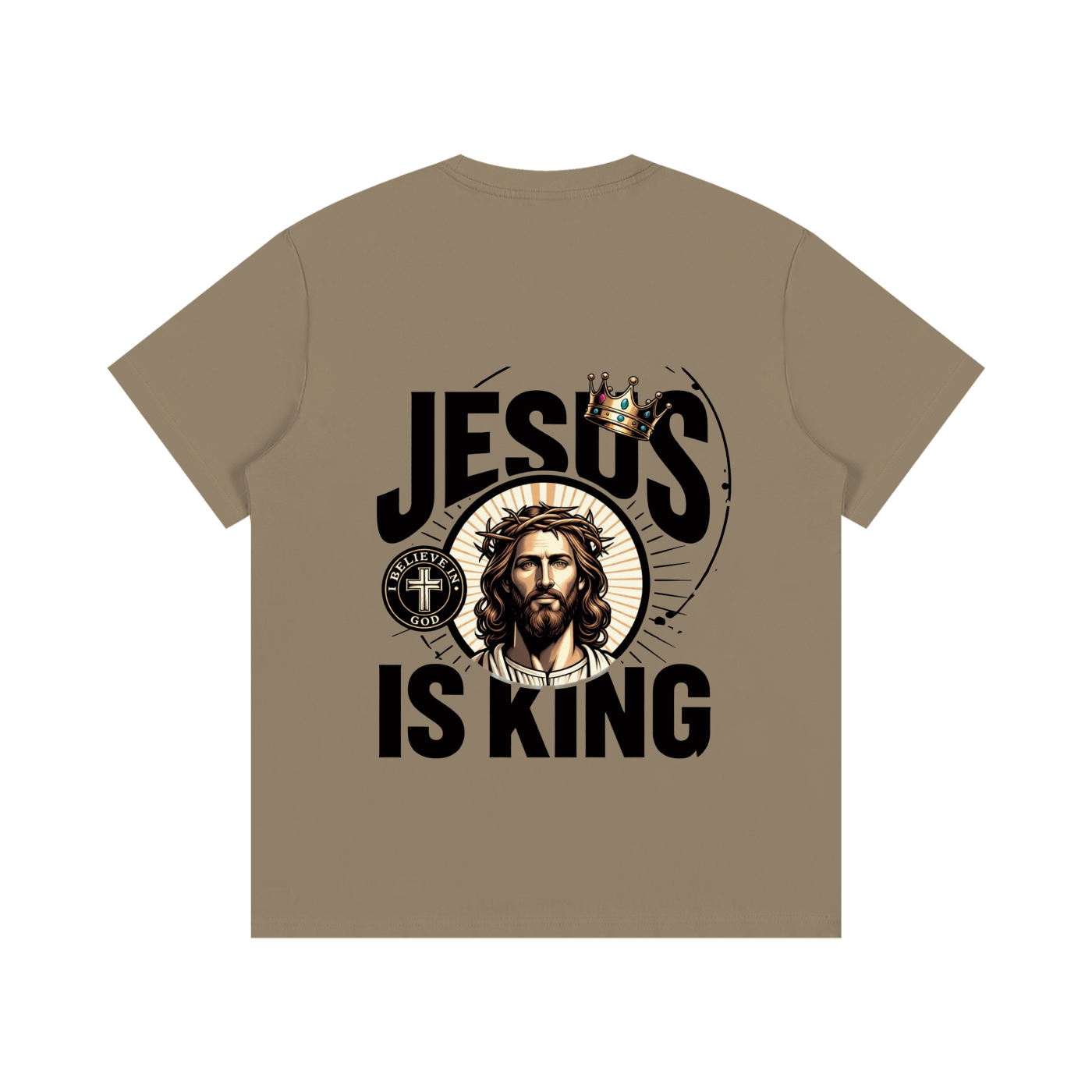 Jesus Is King Cotton Tee
