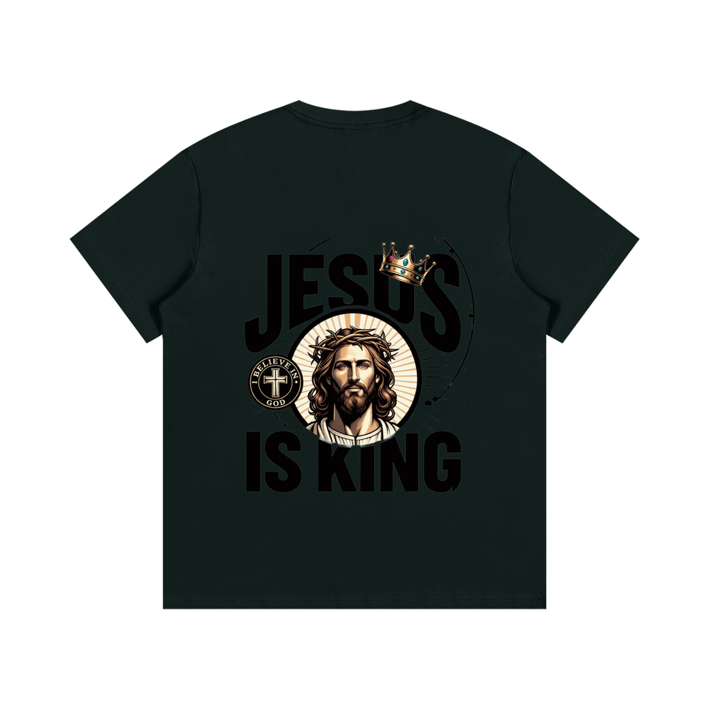 Jesus Is King Cotton Tee