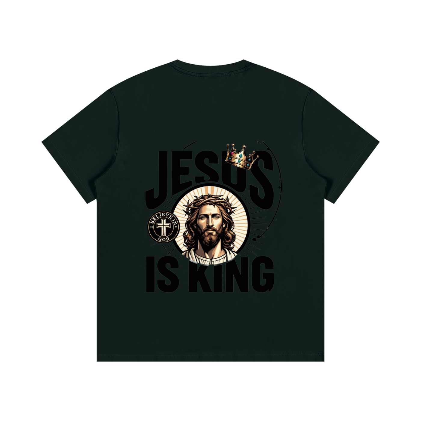 Jesus Is King Cotton Tee