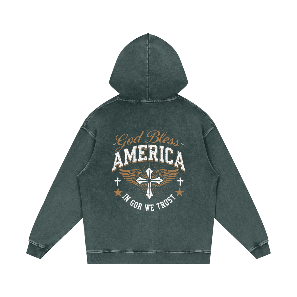 God Bless America Graphic Hoodie