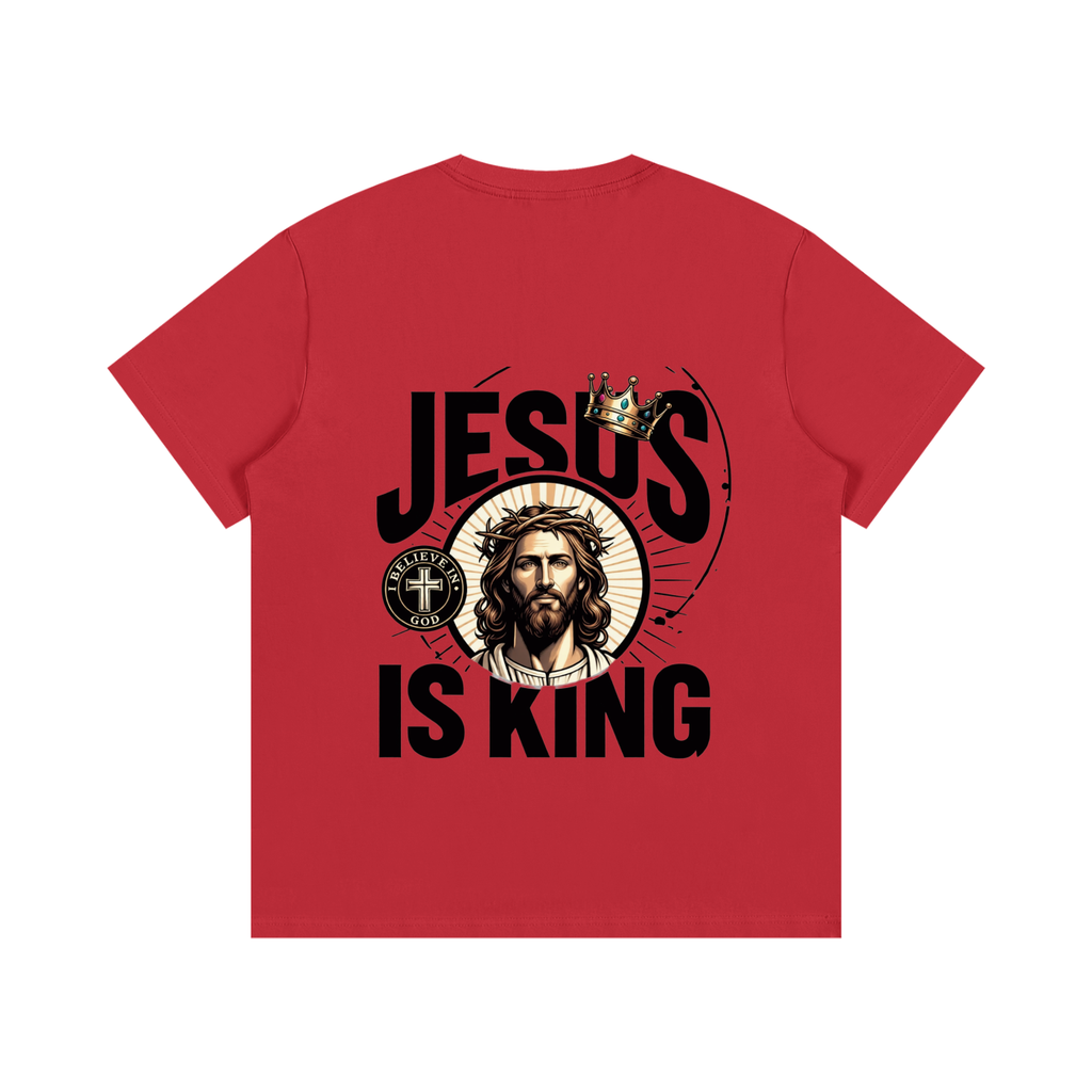 Jesus Is King Cotton Tee