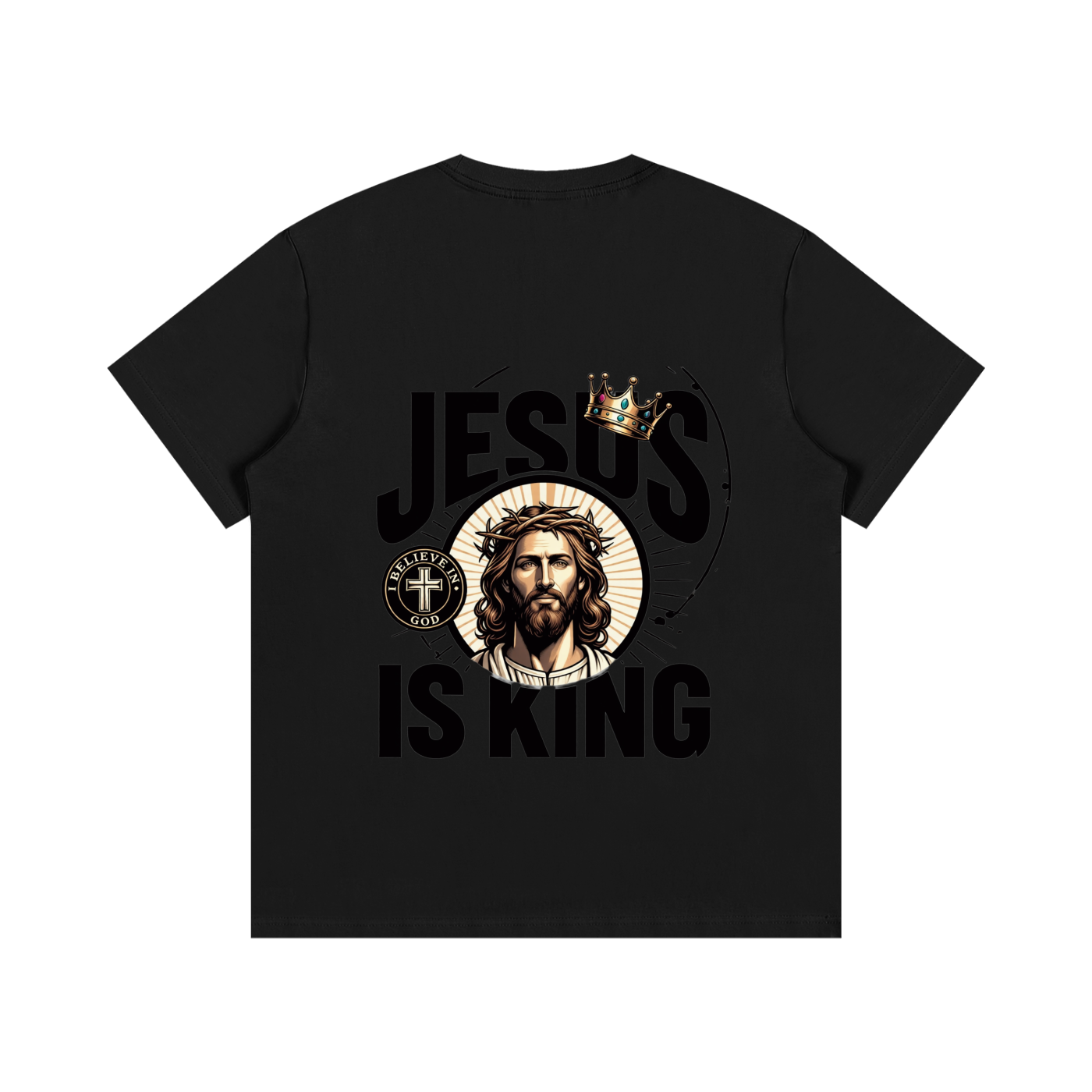Jesus Is King Cotton Tee