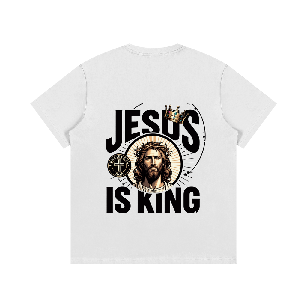 Jesus Is King Cotton Tee