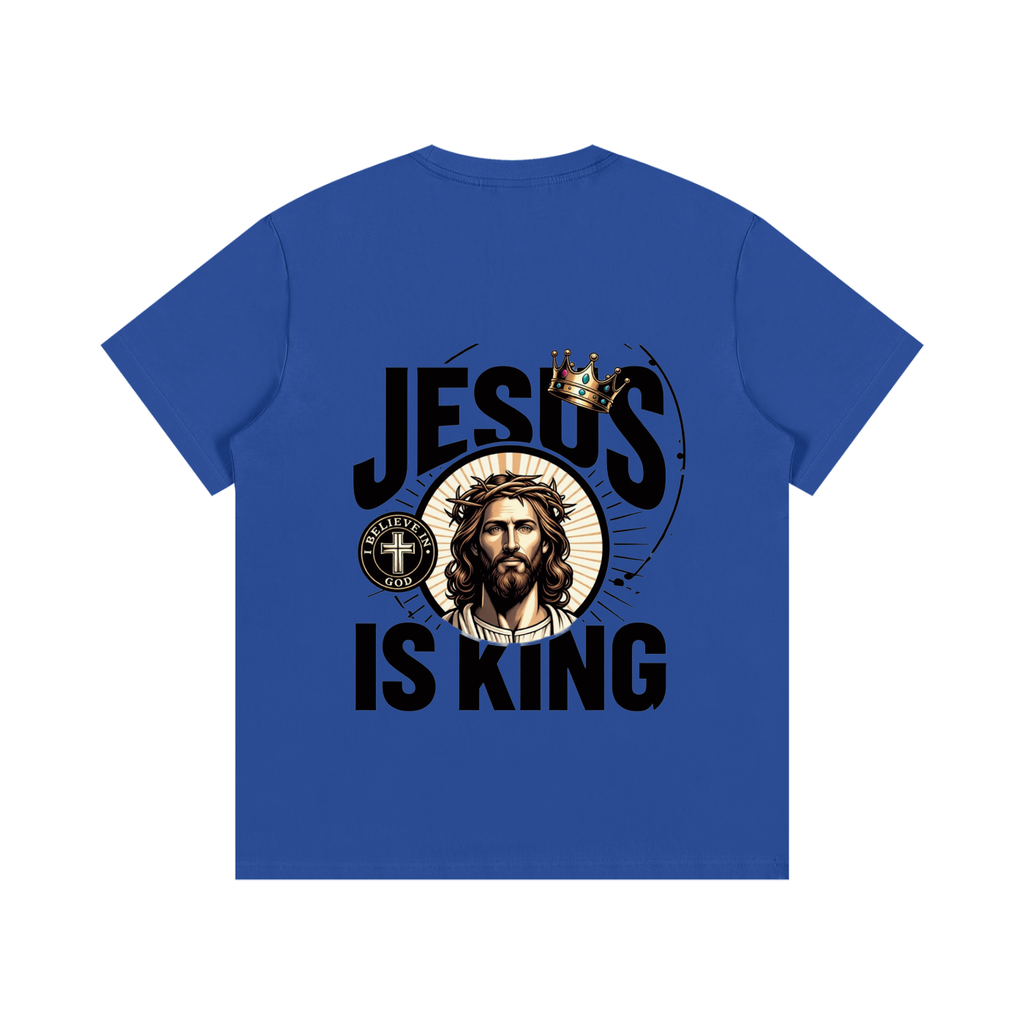Jesus Is King Cotton Tee