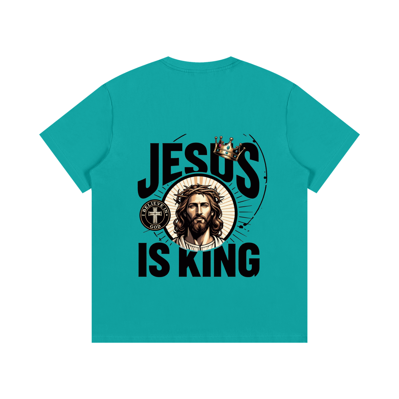Jesus Is King Cotton Tee