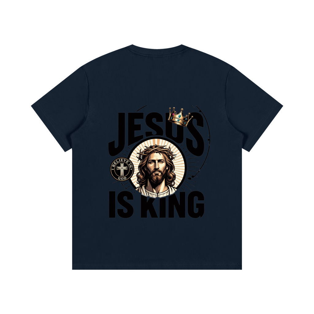 Jesus Is King Cotton Tee