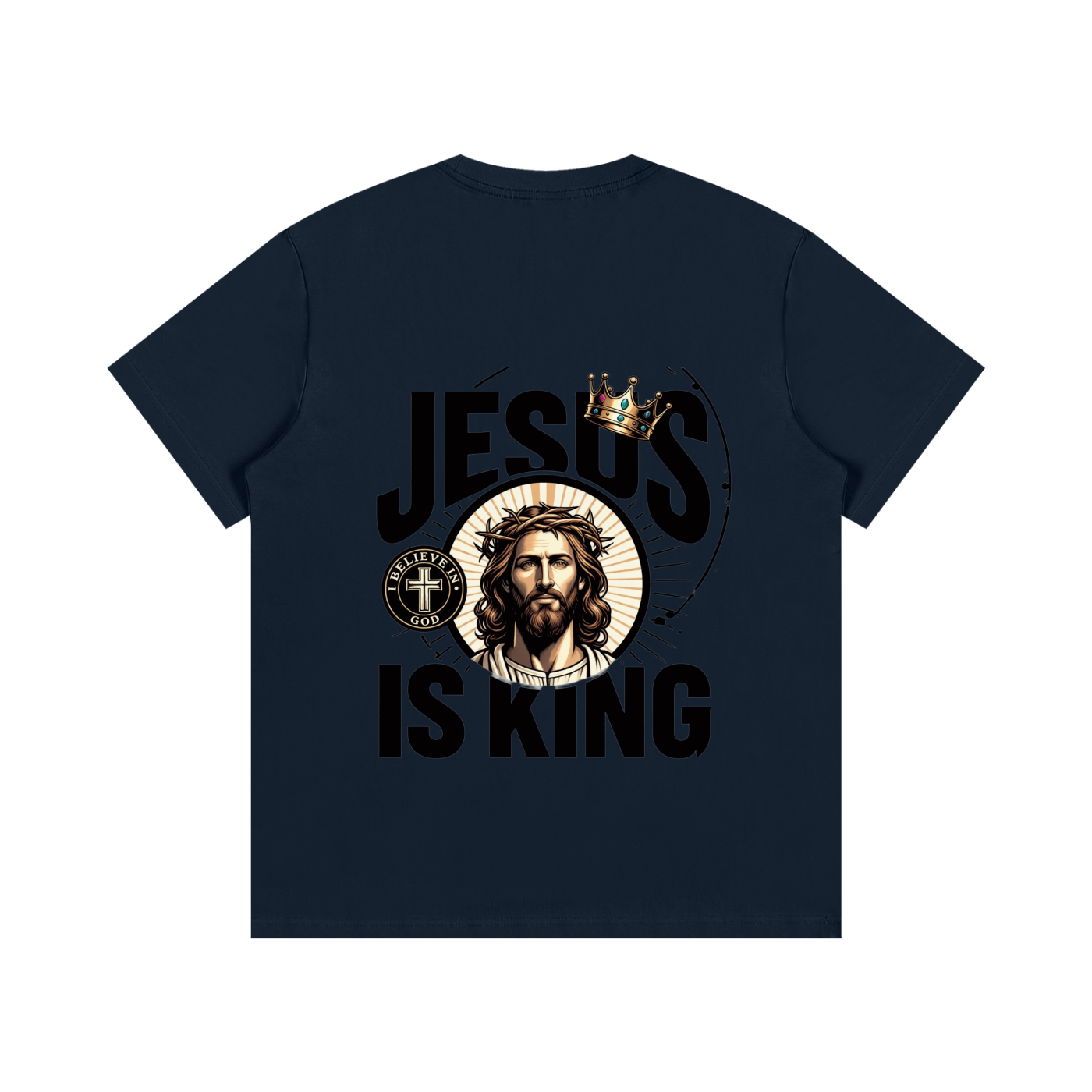 Jesus Is King Cotton Tee