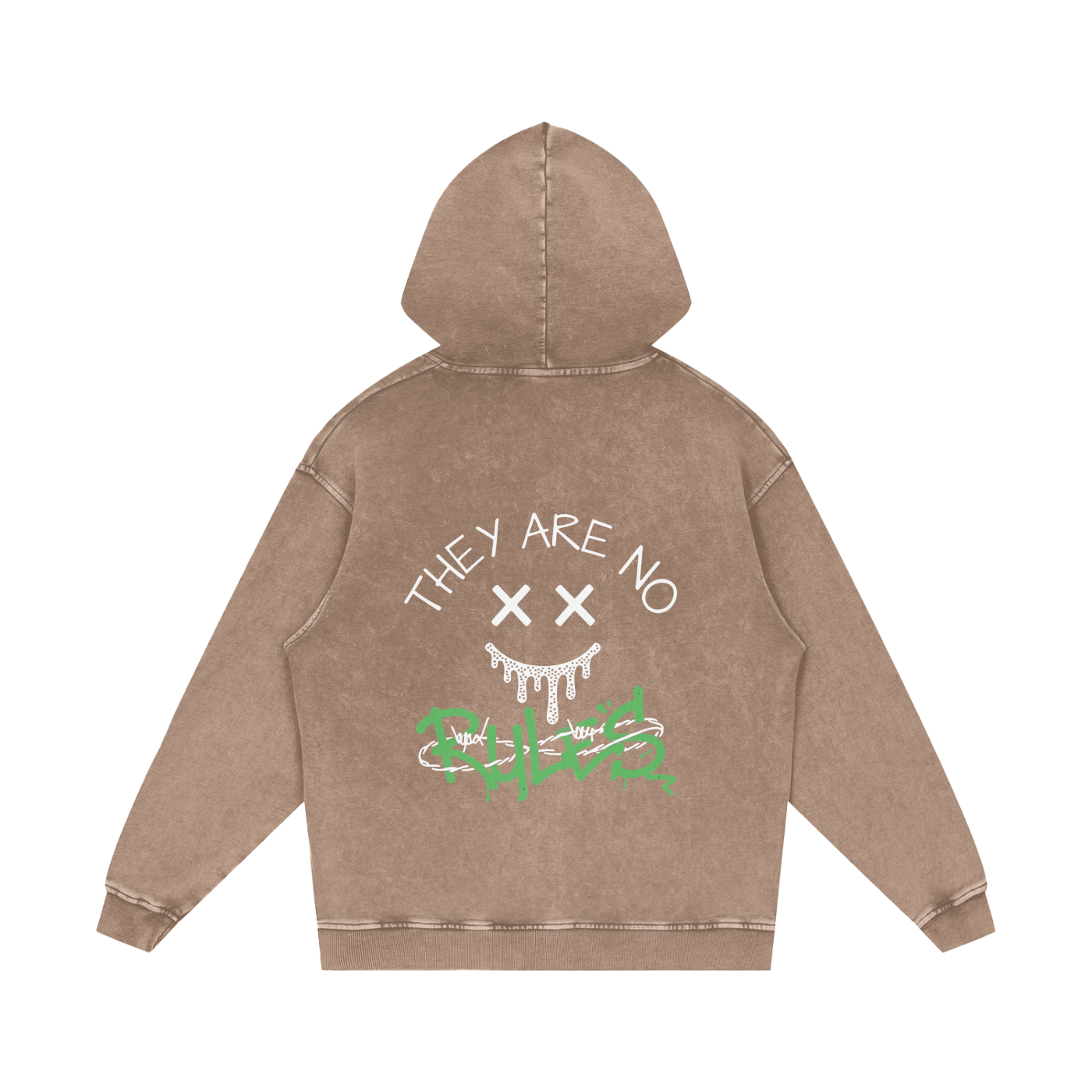 No Rules Graphic Hoodie