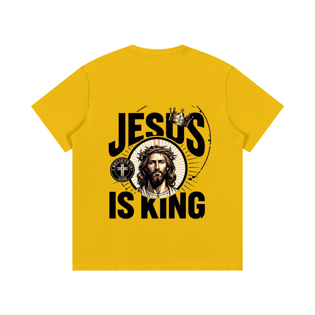 Jesus Is King Cotton Tee