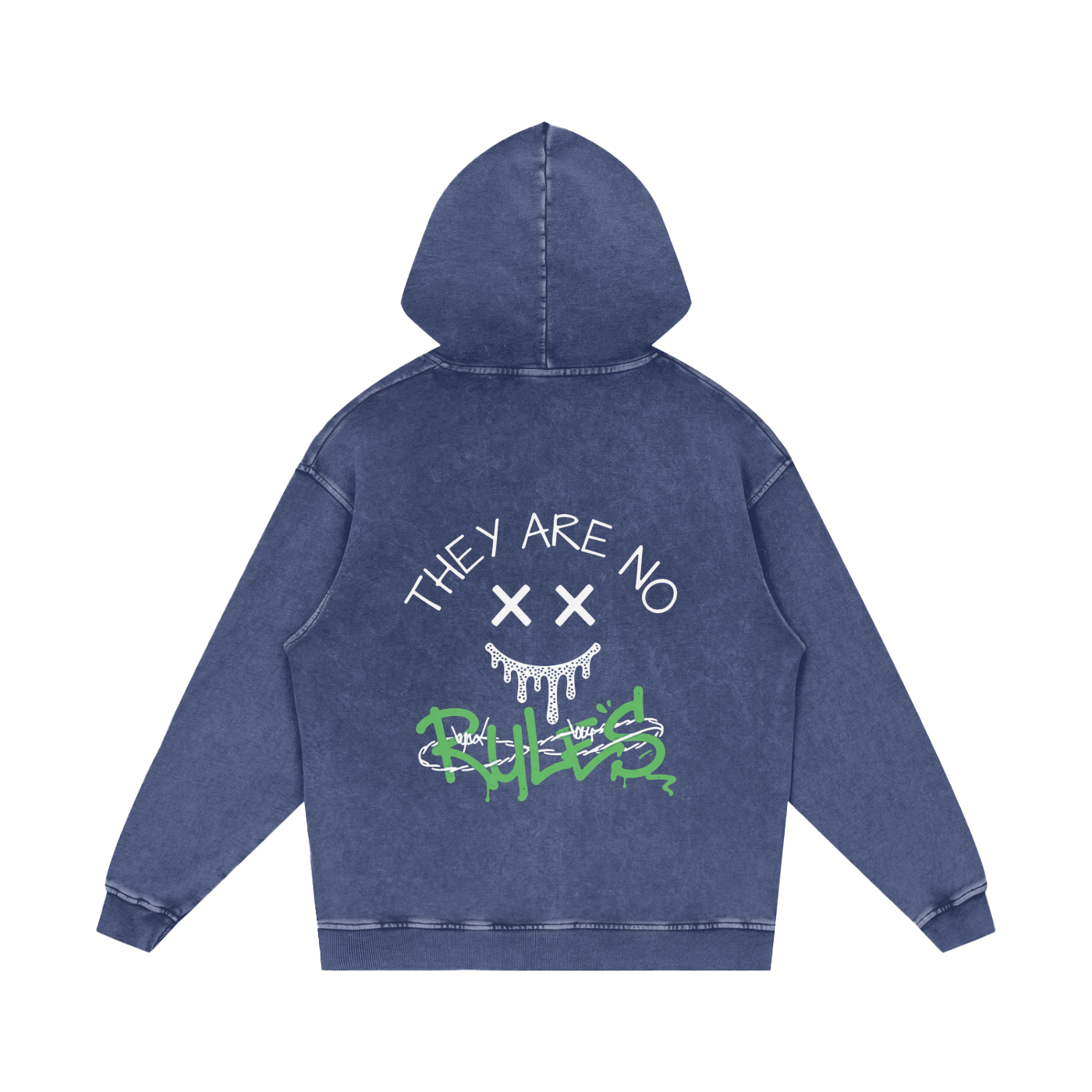 No Rules Graphic Hoodie