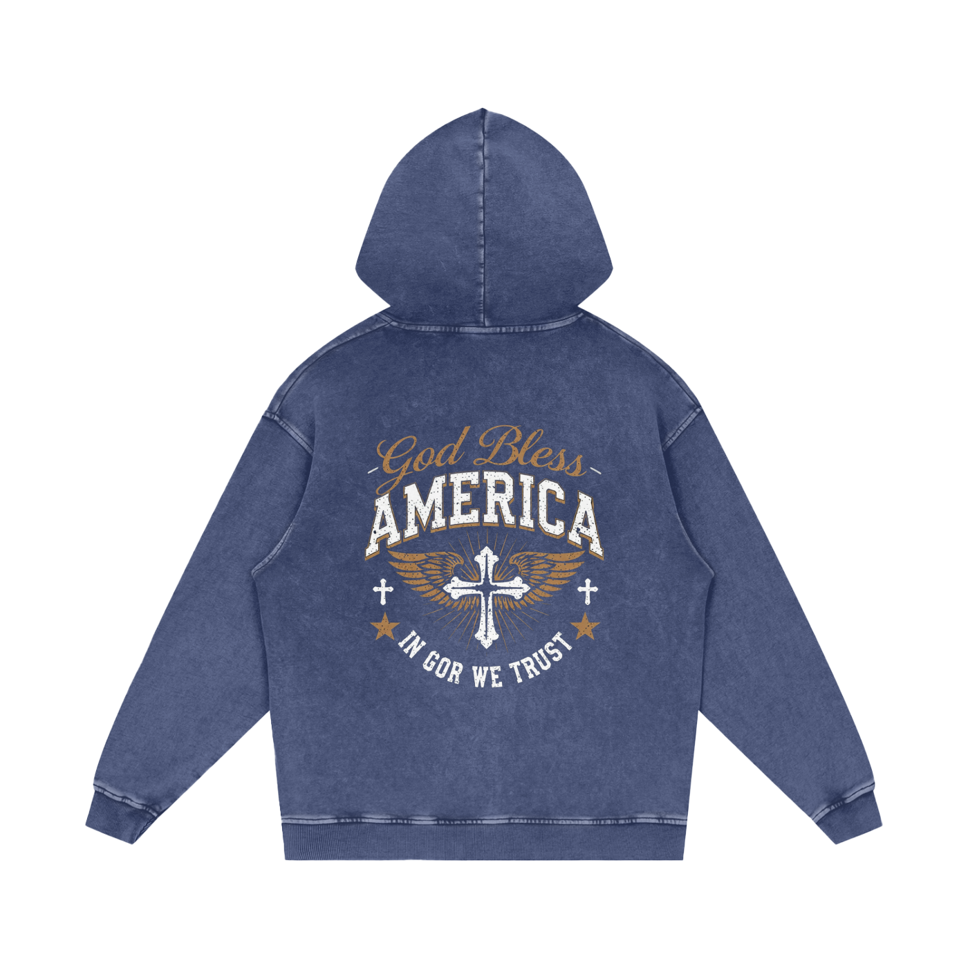 God Bless America Graphic Hoodie