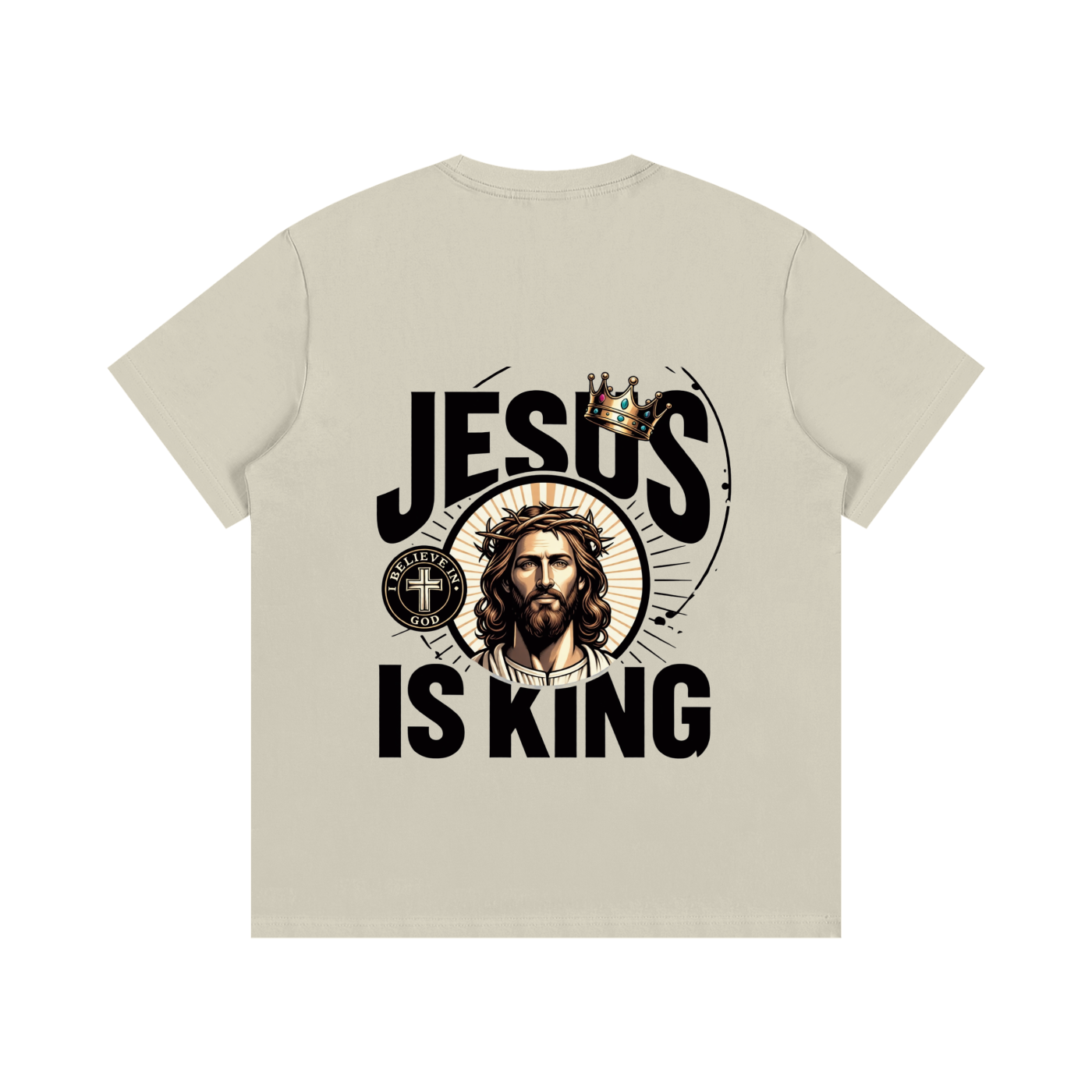 Jesus Is King Cotton Tee